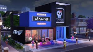 Gallery Spotlight Retail Lots In The Sims 4 Get To Work Sims Sims 4 Sims Building