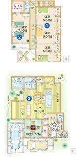 3部屋をつないで広々遊べるわんぱく広間のある住まい 間取りプラン検索 京阪神 京阪沿線で育みデザインの一戸建てを展開する富士住研 間取り 35坪 間取り 平面図