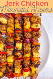 Pin On Jerk Chicken Kabobs