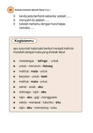 Contoh kalimat petunjuk kelas 1. Pin Di Level 2 Bahasa