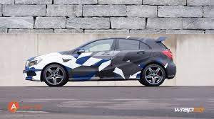 Mercedes Benz A250 Amg Urban Camo Camo Wraps Camo Car Car Wrap Design