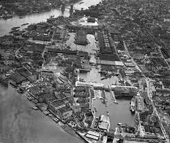 Old Aerial Photos Of My House Wapping 1963 My House Wasn T Built Yet London Docklands Aerial Aerial Photo