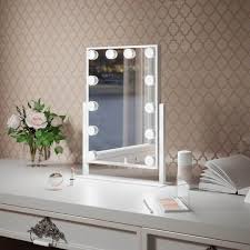You will keep natural makeup every day. Dressing Table Mirror With Lights You Ll Love Hollywood Mirrors