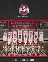 I used the following items: 2018 19 Men S Basketball Team Guide Ohio State Buckeyes