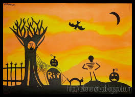 Krantenmonsters Met Afbeeldingen Halloween Silhouetten Halloween Tekeningen Halloween Projecten