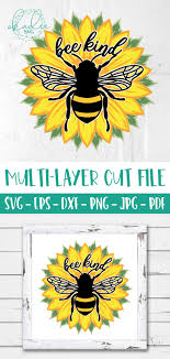 Download 3d Bee Kind Mandala 3d Mandala Svg 3d Sunflower Mandala 667494 Paper Cutting Design Bundles