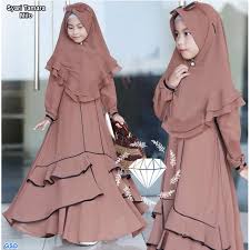 Bahan yang digunakan untuk busana muslim berkualitas yang kami produksi adalah bahan katun paris, kanvas, ring, spandek sehingga nyaman saat. Harga Baju Syar I Anak Terbaik Pakaian Muslim Anak Fashion Muslim Agustus 2021 Shopee Indonesia