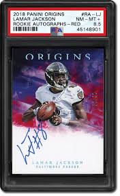 Details about lamar jackson autograph jersey card see original listing. Psa Set Registry Lamar Jackson Plenty Of Action On Jackson Rookie Cards