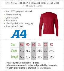 view sizing charts jcmannyco