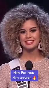Zoe Belgique Miss Univers