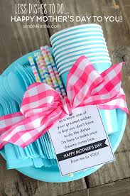 Shop the mother's day gift guide to get some great mother's day gift ideas and inspiration. No Dishes For Mom Mother S Day Gift Printable Old Salt Farm Happy Home Fairy Diy Gifts For Mom Mother S Day Diy
