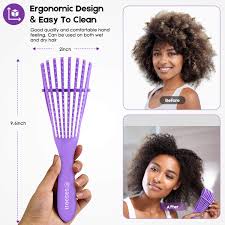 There is so much information out there about how to look after natural african hair that it can be difficult to know where to begin. Buy Detangling Brush Hair Detangler Brush For Natural Hair Hair Brush Comb For African American 3a To 4c Texture Kinky Wavy Curly Coily Thick Long Dry Wet Hair Detangling Knots Easily No Pull No Pain Online In Turkey