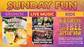Sunday Funday – Live Music with Brian & Brian – Kids Eat Free