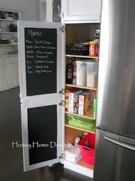 Chalkboard Inside Kitchen Pantry Cabinet Add Menu And Grocery List House Design Kitchen Remodel Home