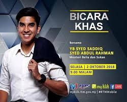 Sekolah tak payah kaji pun dan2 tu menteri suruh buat online. Kbsmalaysia A Twitter Saksikan Bicara Khas Bersama Menteri Belia Dan Sukan Yb Syedsaddiq Yang Akan Mengupas Berkenaan Agenda Pembangunan Belia Dan Sukan Di Malaysia Secara Langsung Di Tv1 Rtm Pada Pukul 9 Malam
