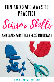 Cut in a direction away from your body and fingers, hands, arms, and legs. Cutting Activities For Preschoolers Team Cartwright