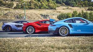 If you're interested in a track car mainly, then get a gt3 rs. Ferrari 488 Pista Vs Mclaren 600lt Vs Porsche 911 Gt2 Rs Top Gear