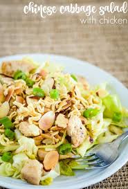 Maybe you would like to learn more about one of these? Chinese Cabbage Salad With Chicken Recipe Creations By Kara