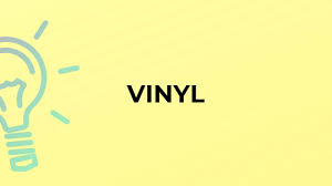 The correct spelling is vinyl (a flexible plastic). What Is The Meaning Of The Word Vinyl Youtube