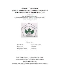 Contoh proposal usaha makanan a.pendahuluan latar belakang pada saat ini banyak orang yang ingin membuat acara atau kegiatan secara simpel dan efisien. Kumpulan Contoh Cover Proposal Contoh Cara Membuat Surat Makalah Dan Proposal