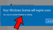 Your Windows License Will Expire Soon But Windows Is Activated
