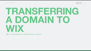 Eine Extern Erworbene Domain Zu Wix Transferieren Support Zentrum Wix Com