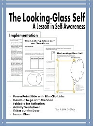 Looking Glass Self Lesson And Activities Looking Glass Self Reflection Activities My Future Job