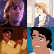 my four favorite princes: who are yours? : r/disneyprincess