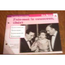 Mustapha chérie je t'aime chérie je t'adore: Fiche Fascicule Paroles De Chansons Bob Azzam Fait Moi Le Couscous Cheri 1960 Collection Occasion Tbe Amzalan Com