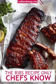 The Ribs Recipe Only Chefs Knew Until Now Rib Recipes Best Ribs Recipe Smoked Food Recipes