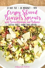 These tasty roasted balsamic brussels sprouts are the perfect side dish for any meal. Crispy Brussels Sprouts With Bacon Parmesan And Balsamic Confessions Of A Fit Foodie