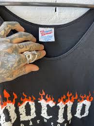 Vintage HARDCORE PORNO PORN FLAMES TANK TOP SHIRT XL