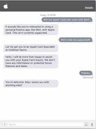 Add Apple Card To Mint Apple Community