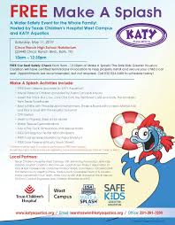 Frequently asked questions about lacenterra at cinco ranch. Free Swim Lessons And Car Seat Safety Check At Make A Splash Event The Katy News