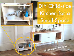 How To Make A Tiny Play Kitchen For 50 Clockworkrise Diy Home Decor Easy Home Decor Home Diy
