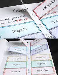 Spanish Notebook Section 3 Grammar Structures Spanish Interactive Notebook Interactive Notebooks Language Journal