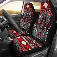Native Indian Buffalo Head Universal Fit Car Seat Covers In 2020 Truck Seat Covers Fit Car Car Seat Cover Sets