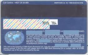 To apply for a credit card you need to be aged 18 or over and a uk resident. Bank Card Rbs Royal Bank Of Scotland Rbs Romania Col Ro Mc 0246 03