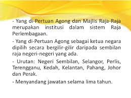 Baginda adalah seorang raja berperlembagaan. Konsep Raja Beperlembagaan