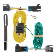 Any vehicle towing a trailer requires trailer connector wiring to safely connect the taillights, turn signals, brake lights and other necessary if your vehicle is not equipped with a working trailer wiring harness, there are a number of different solutions to provide the perfect fit for your specific vehicle. Amazon Com Curt 55540 Vehicle Side Custom 4 Pin Trailer Wiring Harness Select Chevrolet Express Gmc Savana 1500 2500 3500 4500 Automotive