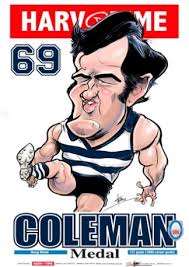 Doug Wade, 1969 Coleman Medal, Harv Time Poster — Ja Ja's Collectables