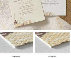 What 110 Felt White Felt Ecru Cardstock Paper Look Like Invitation Inspiration Place Card Holders Cardstock Paper