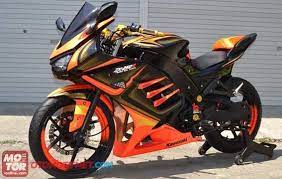 Foto Kawasaki Ninja 250r Kawasaki Ninja 250r Sepeda Motor Motor Kawasaki
