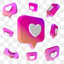 3d Instagram Like Icon 04 Instagram 3d Bolha Imagem Png E Psd Para Download Gratuito Instagram Icons Heart Icons Like Icon