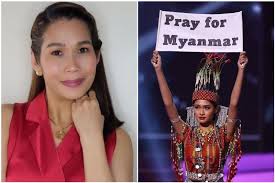 Miss international queen myanmar 2020 may thitsar naung in a car accident video| thitsar naung video 0:07/1:06. Pokwang Offers Shelter For Miss Myanmar After Arrest Warrant For Miss Universe 2020 National Costume That Won Philstar Com