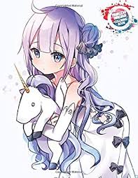 Cute illustration fairy coloring book anime lineart print pictures princess coloring drawings anime princess embroidery art colorful drawings. Princess Unicorn Coloring Book Cute Anime Manga Girl Coloring Book With Magical Fantasy Animals Cute Princesses Kawaii Anime Style Female Japanese And Fun Vol1 By Inkway Star