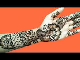 Rakhi Special Arabic Henna Design Easy Beautiful Arabic Mehndi Design For Front Hand Yo In 2020 Arabic Henna Designs Simple Arabic Mehndi Designs Henna Designs