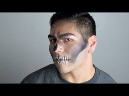 how to easy skeleton makeup
