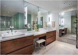 Check spelling or type a new query. Modern Master Bathroom With Makeup Vanity Trendecors