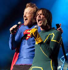 20 years of conan o'brien | teamcoco.com. Conan O Brien Jim Carrey United In Song Before Kick Ass 2 Man Of Steel Controversy